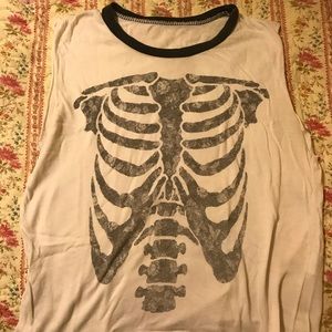 Brandy Melville skeleton muscle tank